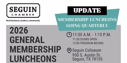 General Membership Luncheon (Quarterly)
