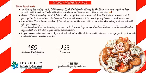 League City Chamber of Commerce Cookie Crawl