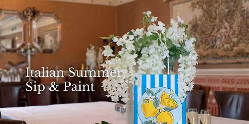 Italian Summer Sip & Paint