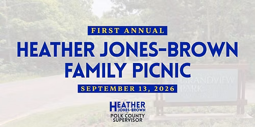 1st Annual Healther Jones-Brown Family Picnic