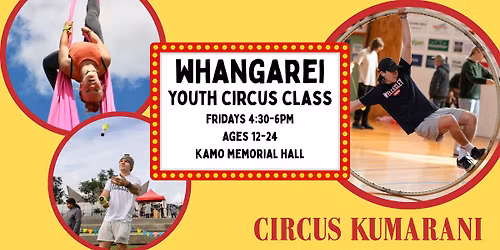 Whangarei Youth Circus Class