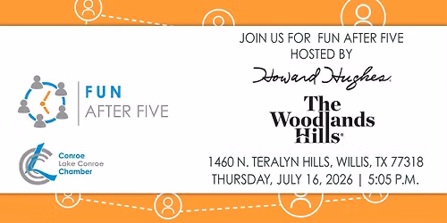 Fun After Five at The Woodlands Hills, hosted by Howard Hughes