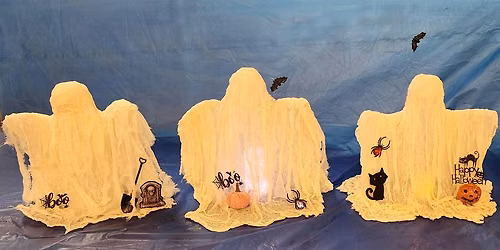Mummy Balls or Cheesecloth Ghost Crafting - Colorado Springs