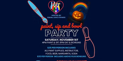 Paint, Sip & Bowl Party