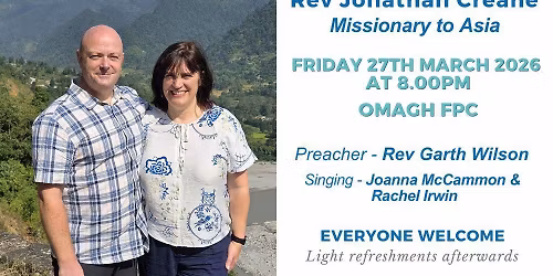 Special Sending Forth Service