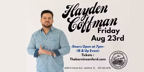 Hayden Coffman at Marquis Theater - CO