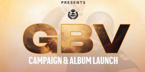 GBV"listening to the men's side of the story" and album launch.