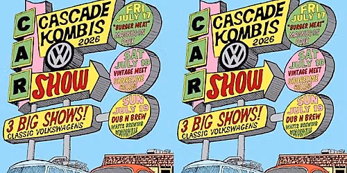 Cascade Kombis 43rd Annual Vintage Meet - Check out the ID Buzz on Saturday July 18th!