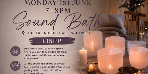 Monday Sound Bath Session