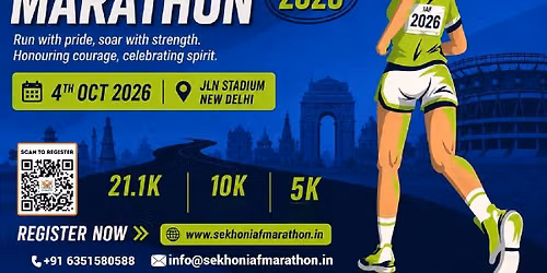 Sekhon IAF Marathon Delhi 2026