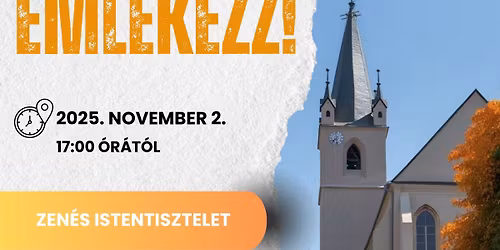 H\u00e1laad\u00f3 zen\u00e9s istentisztelet a V\u00e1rtemplomban