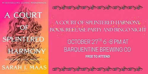 ACOTAR 6 BOOK RELEASE PARTY AND BINGO NIGHT