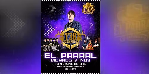 T3R Elemento en El Parral de Kent WA