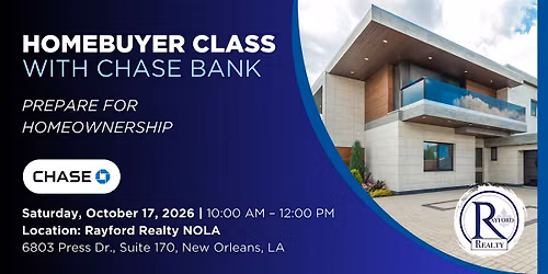 Homebuyer Class with Chase Bank | Prepare for Homeownership
