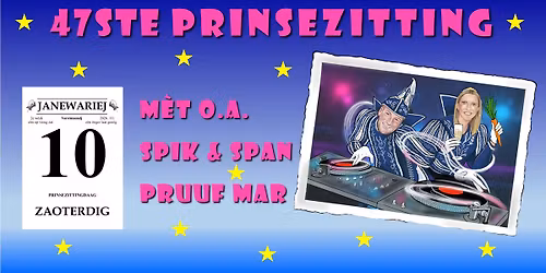 47ste groe\u00ebte Prinsezitting 2026