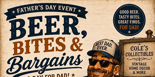 Cole\u2019s Collectibles - Beer, Bites & Bargains