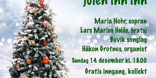 Vi synger og spiller julen inn!