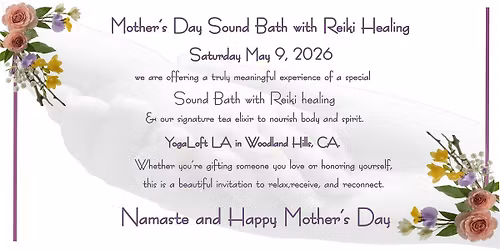 Mother's Day Sound Bath with Reiki Healing