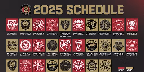 Atlanta United 2 at Carolina Core FC