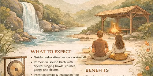 \ud83c\udf0a The Waterfall Wind-Down Sound Bath 8\/\/8