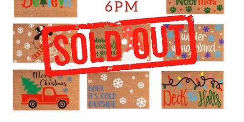 \ud83c\udf84\u2728 Paint & Create Your Own Christmas Doormat! \u2728\ud83c\udf84