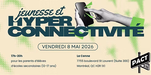 Jeunesse et hyperconnectivit\u00e9  - Parents