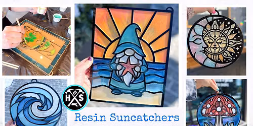 Resin Sun Catchers Workshop!