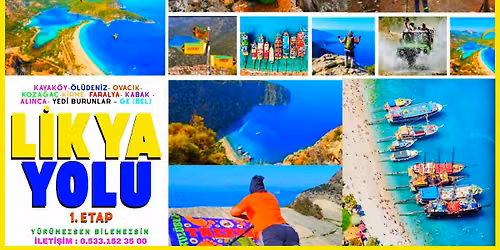 LİKYA YOLU (FETHİYE) 1. ETAP YÜRÜYÜŞÜ...