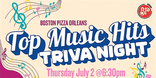 Top Music Hits Trivia Nights