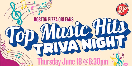 Top Music Hits Trivia Nights