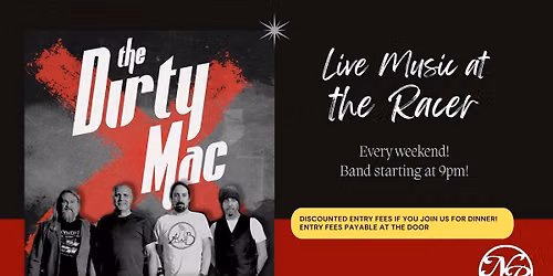 Live Music at the Racer ft. The Dirty Mac