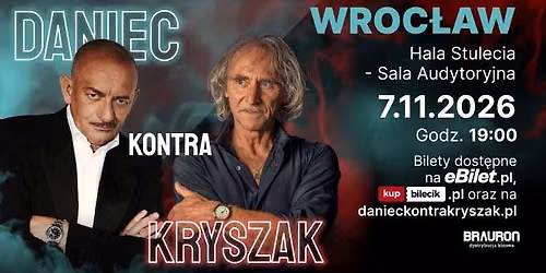 Daniec kontra Kryszak - Wroc\u0142aw - 7.11.2026