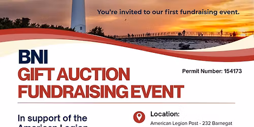 BNI Gift Auction Fundraising Event