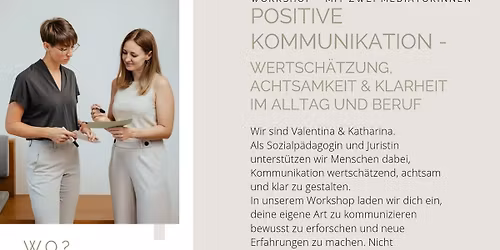 Workshop "Positive Kommunikation"