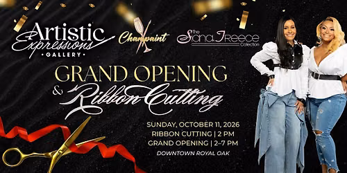 Artistic Expressions Gallery Grand Opening + Ribbon Cutting