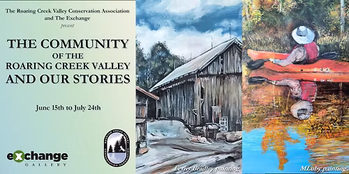 Work due for "The Community of the Roaring Creek Valley and Our Stories"