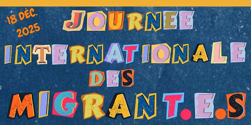 Mobilisation - Journ\u00e9e Internationale des Migrantes