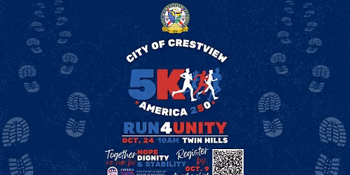 America 250 Run 4 Unity 5K