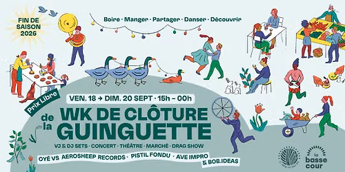 Week-end de Cl\u00f4ture de la Guinguette | La Basse Cour