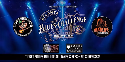The 2026 Atlanta Blues Challenge \u2014 Presented by The Atlanta Blues Society