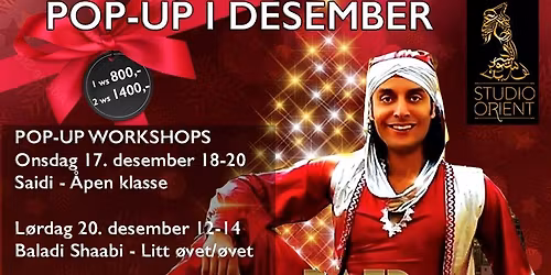 \u2728 Dans bort julestria \u2013 Pop-up kurs med Raed AbdElghany \u2728