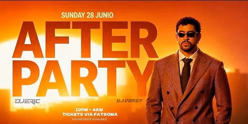 AFTER PARTY BAD BUNNY | ANTRO BRIXTON \u00b7 SUNDAY28JUNE