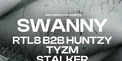 NSN x DEMOLITION presents: unofficial HSSH x PRTY afterparty