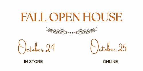 Fall Open House