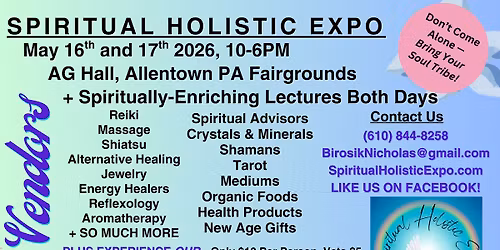41st Annual Spring Spiritual Holistic Expo