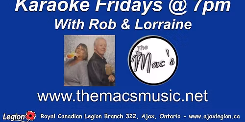 Friday Karaoke with Rob and Lorraine