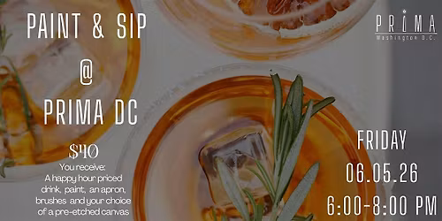 Paint & Sip @ Prima DC