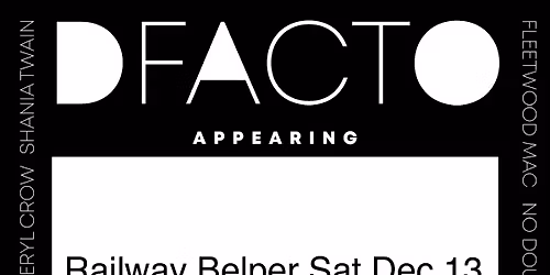 Dfacto at The Railway