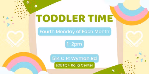 LGBTQ+ Rolla Toddler Time