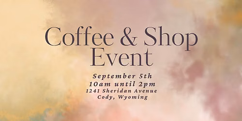 Autumn Coffee & Shop Event